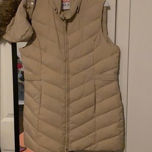 Cold water creek sleeveless coat